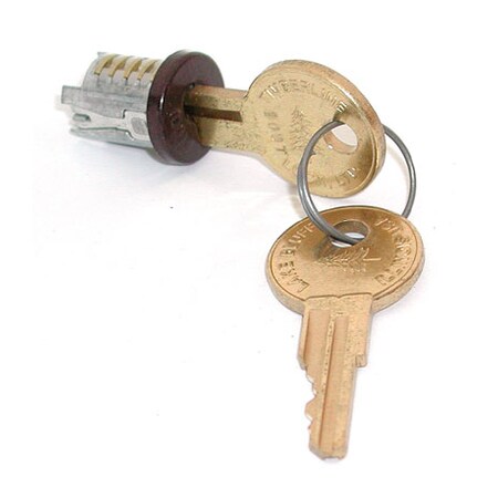Timberline Lock Plug Stat Bronze Keyed Alike Key Number 101